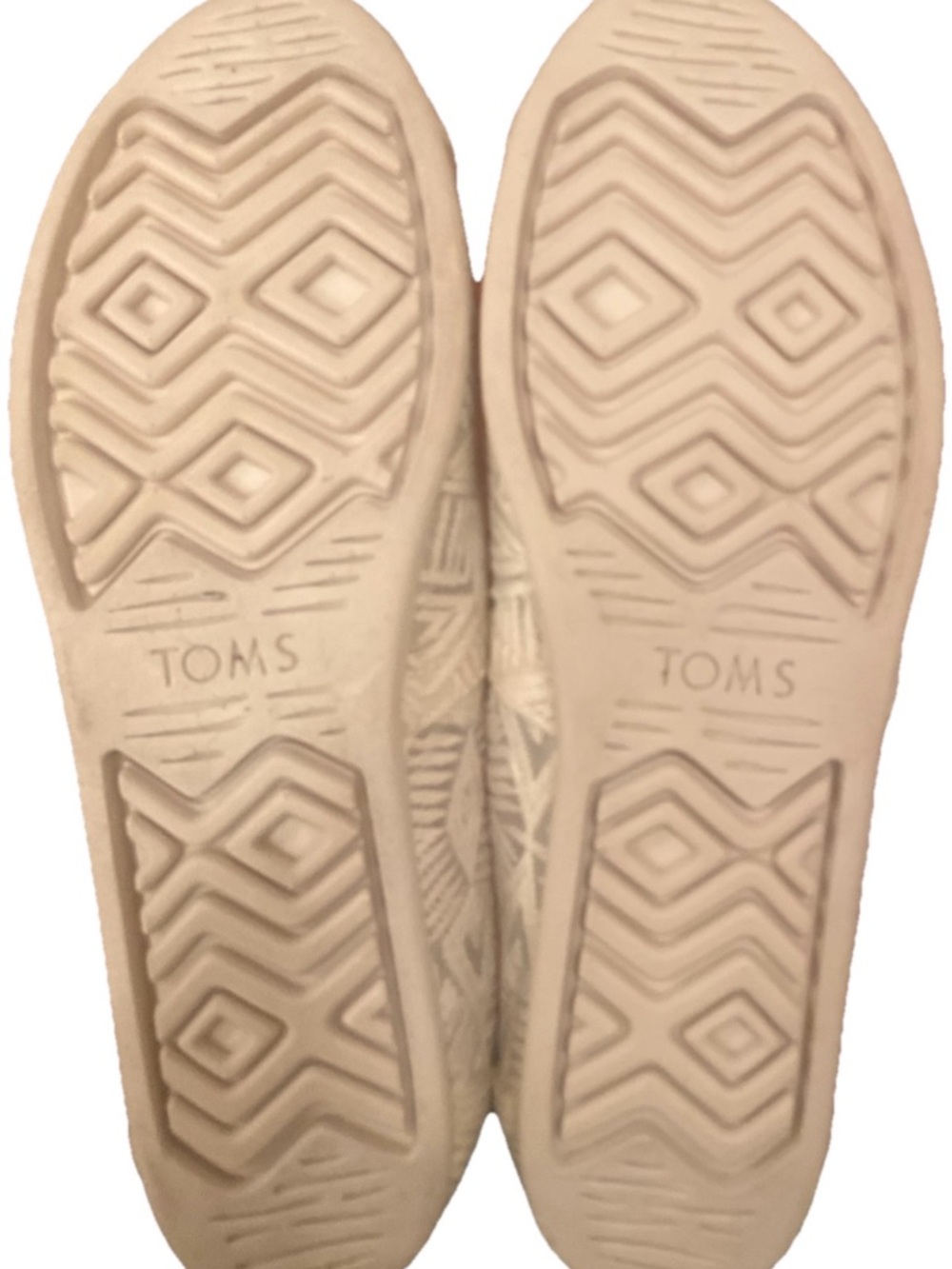 TOMS Alpargata CloudBound Natural Lace Size 8 slip on - Picture 7 of 12